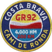 Cami-De-Ronda-Gr92-Costa-Brava Aufnäher von Club of Heroes.
