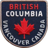 Kanada-Britsh-Columbia-Vancouver Aufnäher von Club of Heroes.