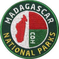 Madagascar-Madagaskar-Afrika-Nationa- Aufnäher von Club of Heroes.