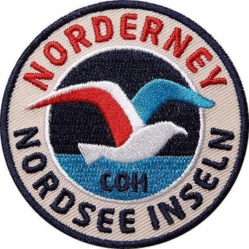 Norderney-Nordsee-Insel Aufnäher von Club of Heroes.