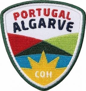 Portugal-Algarve-Küste-Atlantik Aufnäher von Club of Heroes.