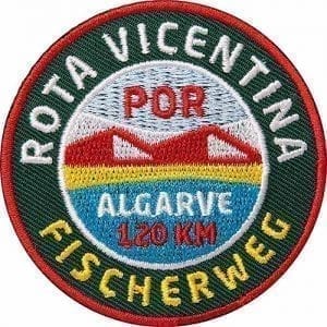 Rota-Vicentina-Fischerweg-Prtugal-Algarve Aufnäher von Club of Heroes.