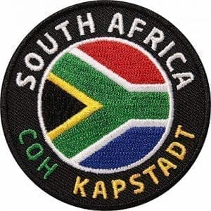 Südafrika-South-Africa-Afrika-Kapstadt - Aufnäher von Club of Heroes.