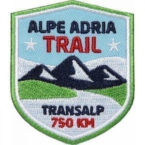 Alpe Adria Trail, Fernwanderweg, Transalp, Alpencross vom Grossglockner nach Triest, Aufnäher, Patch, Patches, Flicken, Bügelbild