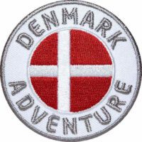 Dänemark, Denkart Aufnäher Patches, Flagge Fahne, Flagg-Patch
