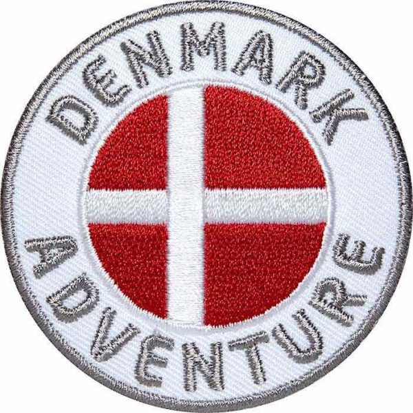 Dänemark, Denkart Aufnäher Patches, Flagge Fahne, Flagg-Patch