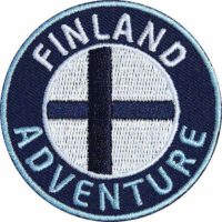 Finnland Aufnäher Patches, Finnland Flagge Fahne, Flagg-Patch