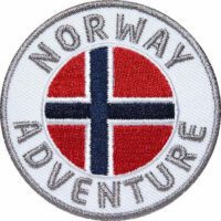 Norwegen, Norway Aufnäher Patches, Flagge Fahne, Flagg-Patch