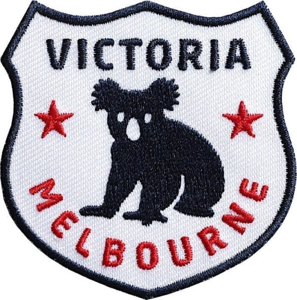 Australien-Victoria-Melbourne Aufnäher von Club of Heroes.
