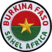 Burkina-Faso Sahel-Zohne Afrika Aufnäher von Club of Heroes.