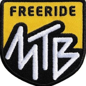 Mtb Mountainbike Freeride Aufnäher von Club of Heroes.