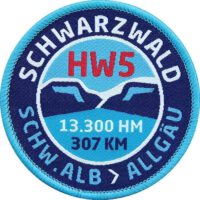 HW5 Schwarzwald Allgäu - Aufnäher von Club of Heroes.