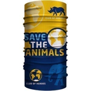 MultiFunktionstuch Save the Animals Tierschutz