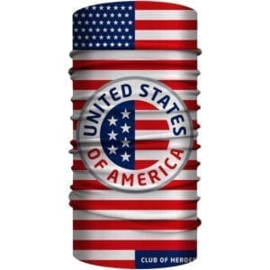 USA United States of America Multifunktionstuch 25 x 50 cm / Bandana, nahtloses Schlauchtuch