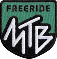 Mtb-Mountainbike-Freeride Aufnäher olive von Club of Heroes. Hochwertig gestickte Patches wie Aufbügler Bügelbilder Bügelflicken zur Veredelung von Textilien, zum Aufbügeln oder Aufnähen auf Jacken, Kleidung. IM COH Patch-Shop.
